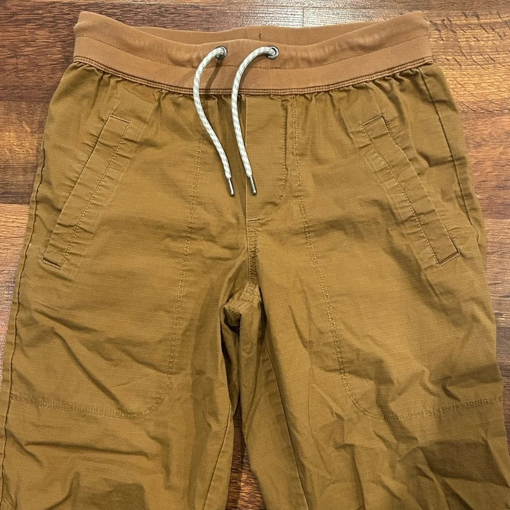 Vuori Mens Ripstop Traveler Jogger Organic Cotton Size XS Women’s Small Tan